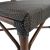 ΚΑΡΕΚΛΑ ΑΛΟΥΜΙΝΙΟΥ KASON BAMBOO LOOK ΚΑΦΕ ΜΕ TEXTLINE 40,5x56,5x89,5 εκ. HM5026 |  Πολυθρόνες κήπου στο espiti