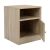 ΚΟΜΟΔΙΝΟ ΜΕΛΑΜΙΝΗΣ MALORY HM2205.02 SONAMA 40x40x50 |  Κομοδίνα στο espiti