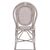 ΣΚΑΜΠΩ ΑΛΟΥΜΙΝΙΟΥ BAMBOO LOOK ΠΑΤΙΝΑ ΛΕΥΚΟ ΜΕ TEXTLINE HM5110 41x52x116 εκ. |  Σκαμπώ κήπου στο espiti