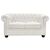 ΚΑΝΑΠΕΣ 2ΘΕΣΙΟΣ T.CHESTERFIELD HM3010.02 ΤΕΧΝΟΔΕΡΜΑ ΛΕΥΚΟ ΜΑΤ 155x90x73 εκ. |  Καναπέδες γωνιακοί στο espiti