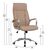 ΚΑΡΕΚΛΑ ΓΡΑΦΕΙΟΥ SHAILA HM1104.07 ΣΕ ΧΡΩΜΑ ΕΚΡΟΥ 64x68x116-123Υεκ. |  Καρέκλες γραφείου στο espiti