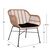 ΣΕΤ ΣΑΛΟΝΙ 4ΤΜΧ ALLEGRA HM5460 ΜΕΤΑΛΛΟ & WICKER ΣΕ ΜΠΕΖ ΧΡΩΜΑ |  Σαλόνια κήπου στο espiti