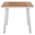 ΤΡΑΠΕΖΙ ΑΛΟΥΜΙΝΙΟΥ TABER ΛΕΥΚΟ ΜΕ ΕΠΙΦΑΝΕΙΑ POLYWOOD HM5563.01 80x80x73Υ ΕΚ. |  Τραπέζια κήπου στο espiti