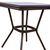 ΤΡΑΠΕΖΙ ΑΛΟΥΜΙΝΙΟΥ HARLOW 70X70X76Υ ΜΕ ΟΨΗ BAMBOO HM5568.03 ΚΑΦΕ ΜΕ ΓΥΑΛΙ |  Τραπέζια κήπου στο espiti