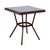 ΤΡΑΠΕΖΙ ΑΛΟΥΜΙΝΙΟΥ HARLOW 70X70X76Υ ΜΕ ΟΨΗ BAMBOO HM5568.03 ΚΑΦΕ ΜΕ ΓΥΑΛΙ |  Τραπέζια κήπου στο espiti