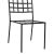 ΜΕΤΑΛΛΙΚΗ ΚΑΡΕΚΛΑ EMERY HM5509 ΣΕ ΜΑΥΡΗ ΑΠΟΧΡΩΣΗ 46x58x88  cm |  Πολυθρόνες κήπου στο espiti