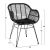 ΣΕΤ 5ΤΜΧ ALLEGRA WICKER ΜΕ ΤΡΑΠΕΖΙ 140X80Χ78Υ ΜΠΕΖ & ΜΑΥΡΟ ΧΡΩΜΑ HM10508 |  Σετ τραπεζαρία κήπου στο espiti