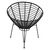 ΠΟΛΥΘΡΟΝΑ ΤΥΠΟΥ ΦΩΛΙΑ ΜΕΤΑΛΛΙΚΗ ALLEGRA HM5458.02 ΜΕ ΜΑΥΡΟ WICKER 73x83x86Υ εκ. |  Πολυθρόνες κήπου στο espiti