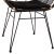 ΠΟΛΥΘΡΟΝΑ ΜΕ ΜΑΞΙΛΑΡΙ ΜΕΤΑΛΛΙΚΗ ALLEGRA HM5663 ΜΕ WICKER ΜΠΕΖ & ΜΑΥΡΟ ΧΡΩΜΑ  58x60x82Υ εκ. |  Πολυθρόνες κήπου στο espiti
