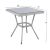 ΤΡΑΠΕΖΙ ΑΛΟΥΜΙΝΙΟΥ HARLOW 70X70X76 BAMBOO LOOK HM5568.01 ΛΕΥΚΗ ΠΑΤΙΝΑ ΜΕ ΓΥΑΛΙ |  Τραπέζια κήπου στο espiti