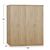 ΣΕΤ 2 ΤΜΧ ΝΤΟΥΛΑΠΑ 4ΦΥΛΛΗ SONAMA 160X42X181 HM11350.02 |  Ντουλάπες ρούχων στο espiti