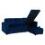 ΚΑΝΑΠΕΣ ΓΩΝΙΑ ΚΡΕΒΑΤΙ WAYNE 224x147x85Υεκ. HM3028.18 ΒΕΛΟΥΔΟ ΜΠΛΕ |  Καναπέδες γωνιακοί στο espiti