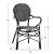ΠΟΛΥΘΡΟΝΑ ΑΛΟΥΜΙΝΙΟΥ BAMBOO LOOK ΜΕ ΜΑΥΡΟ ΛΕΥΚΟ WICKER HM5793.02 56X63X96Y εκ. |  Πολυθρόνες κήπου στο espiti