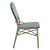 ΚΑΡΕΚΛΑ ΑΛΟΥΜΙΝΙΟΥ BAMBOO LOOK ΜΕ WICKER ΠΡΑΣΙΝΟ ΛΕΥΚΟ HM5792.01 47x55x98 εκ. |  Πολυθρόνες κήπου στο espiti