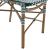 ΚΑΡΕΚΛΑ ΑΛΟΥΜΙΝΙΟΥ BAMBOO LOOK ΜΕ WICKER ΠΡΑΣΙΝΟ ΛΕΥΚΟ HM5792.01 47x55x98 εκ. |  Πολυθρόνες κήπου στο espiti