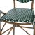 ΣΚΑΜΠΟ ΑΛΟΥΜΙΝΙΟΥ BAMBOO LOOK ΜΕ WICKER ΠΡΑΣΙΝΟ ΛΕΥΚΟ HM5794.01 56x60x126 εκ. |  Σκαμπώ κήπου στο espiti
