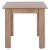 ΤΡΑΠΕΖΙ ΚΟΥΖΙΝΑΣ KELVIN HM2427.01, 80x80x77Υεκ., SONOMA OAK |  Τραπέζια στο espiti