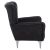 ΠΟΛΥΘΡΟΝΑ ΜΠΕΡΖΕΡΑ Τ. CHESTERFIELD ΣΕ ΧΡΩΜΑ ΜΑΥΡΟ HM9217.01 87x88x100 εκ. |  Πολυθρόνες σαλονιού στο espiti