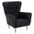 ΠΟΛΥΘΡΟΝΑ ΜΠΕΡΖΕΡΑ Τ. CHESTERFIELD ΣΕ ΧΡΩΜΑ ΜΑΥΡΟ HM9217.01 87x88x100 εκ. |  Πολυθρόνες σαλονιού στο espiti