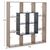 ΒΙΒΛΙΟΘΗΚΗ BRODY HM8771.02 136X22X136 ΓΚΡΙ |  Βιβλιοθήκες γραφείου στο espiti