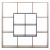 ΒΙΒΛΙΟΘΗΚΗ BRODY HM8771.02 136X22X136 ΓΚΡΙ |  Βιβλιοθήκες γραφείου στο espiti