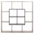 ΒΙΒΛΙΟΘΗΚΗ BRODY HM8771.02 136X22X136 ΓΚΡΙ |  Βιβλιοθήκες γραφείου στο espiti
