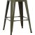ΣΚΑΜΠΟ ΜΕΣΑΙΟΥ ΥΨΟΥΣ ΜΕΤΑΛΛΙΚΟ HM8573.03 MELITA ΣΕ DARK OLIVE GREEN 43x43x67Yεκ. |  Σκαμπώ μπαρ στο espiti