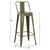 ΣΚΑΜΠΟ BAR ΜΕΤΑΛΛΙΚΟ MELITA ME ΠΛΑΤΗ ΣΕ DARK OLIVE GREEN HM8643.03 43Χ43Χ100εκ. |  Σκαμπώ μπαρ στο espiti