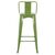 ΣΚΑΜΠΟ BAR ΜΕΤΑΛΛΙΚΟ MELITA ME ΠΛΑΤΗ ΣΕ LIGHT OLIVE GREEN HM8643.13 43Χ43Χ100εκ. |  Σκαμπώ μπαρ στο espiti