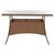 ΤΡΑΠΕΖΙ ΜΕΤΑΛΛΙΚΟ MILITARY RATTAN ΜΠΕΖ ΚΑΦΕ HM5141.32 120x70x75Υ εκ. |  Τραπέζια κήπου στο espiti