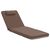 ΜΑΞΙΛΑΡΙ ΞΑΠΛΩΣΤΡΑΣ TEXTILENE 600gr/m2 2X1 SIFNOS ΜΟΚΑ HM11237.04T 194x70x11εκ. |  Μαξιλάρια Εξωτερικού Χώρου στο espiti