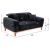 ΚΑΝΑΠΕΣ ΚΡΕΒΑΤΙ BENNINGTON 2ΘΕΣΙΟΣ ΜΑΥΡΟΣ HM3250.01 180x95x80 εκ. |  Καναπέδες γωνιακοί στο espiti