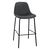 ΣΚΑΜΠΟ VINCENT HM9298.10 ΜΕΣΑΙΟΥ ΥΨΟΥΣ ΓΚΡΙ  ΜΕ ΜΕΤΑΛΛΙΚΑ ΠΟΔΙΑ 47x51x96 εκ. |  Σκαμπώ μπαρ στο espiti