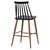 ΣΚΑΜΠΟ ΜΠΑΡ VANESSA ΜΑΥΡΟ ΜΕΣΑΙΟΥ ΥΨΟΥΣ HM9300.02  43x45x97Υεκ. |  Σκαμπώ μπαρ στο espiti