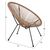 ΠΟΛΥΘΡΟΝΑ ACAPULCO Τ. ΦΩΛΙΑ ΜΕΤΑΛΛΟ ΜΑΥΡΟ ΜΕ TWISTED WICKER HM5871.01 70x73x79 εκ. |  Πολυθρόνες κήπου στο espiti