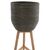 ΓΛΑΣΤΡΑ ΑΠΟ RATTAN ΚΑΙ BAMBOO HM7724 36Χ35Χ95Yεκ.ΦΥΣΙΚΟ - ΠΡΑΣΙΝΟ |  Φυτά συνθετικά - Λουλούδια στο espiti