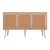 ΜΠΟΥΦΕΣ ΜΕΛΑΜΙΝΗΣ COLM- ΣΥΝΘ. RATTAN ΣΤΙΣ ΠΟΡΤΕΣ HM9220.11 120Χ39Χ70Υεκ. |  Μπουφέδες στο espiti