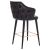 ΣΚΑΜΠΟ BAR ΕΠΑΓΓΕΛΜΑΤΙΚΟ ALONZO HM9281.14 Τ.NUBUCK ΜΑΥΡΟ ΞΥΛΙΝΟ 50x62x108,5Υεκ. |  Σκαμπώ μπαρ στο espiti