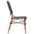 ΚΑΡΕΚΛΑ ΑΛΟΥΜΙΝΙΟΥ BAMBOO LOOK ΜΕ ΚΑΦΕ PE RATTAN HM5925.01 47x58x95Yεκ. |  Πολυθρόνες κήπου στο espiti