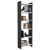 ΒΙΒΛΙΟΘΗΚΗ CLASSIKER HM9226.13 ΜΕΛΑΜΙΝΗΣ ΓΚΡΙ-ΛΕΥΚΟ 48,5x22x160Υεκ. |  Βιβλιοθήκες γραφείου στο espiti