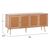 ΜΠΟΥΦΕΣ COLM HM9440.11 ΜΕΛΑΜΙΝΗΣ & ΣΥΝΘΕΤΙΚΟ RATTAN ΣΤΙΣ 4 ΠΟΡΤΕΣ 160x39,5x71Yεκ. |  Μπουφέδες στο espiti