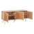 ΜΠΟΥΦΕΣ COLM HM9440.11 ΜΕΛΑΜΙΝΗΣ & ΣΥΝΘΕΤΙΚΟ RATTAN ΣΤΙΣ 4 ΠΟΡΤΕΣ 160x39,5x71Yεκ. |  Μπουφέδες στο espiti