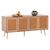 ΜΠΟΥΦΕΣ COLM HM9440.11 ΜΕΛΑΜΙΝΗΣ & ΣΥΝΘΕΤΙΚΟ RATTAN ΣΤΙΣ 4 ΠΟΡΤΕΣ 160x39,5x71Yεκ. |  Μπουφέδες στο espiti