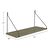 ΡΑΦΙ ΤΟΙΧΟΥ AGILAN ΜΕΛΑΜΙΝΗΣ HM9183.12 OLIVE GREY 72x20x27Y εκ. |  Ραφιέρες τοίχου στο espiti