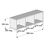 ΣΕΤ ΓΡΑΦΕΙΟΥ 3ΤΜΧ HM11776.11 ΜΕΛΑΜΙΝΗ ΣΕ ΛΕΥΚΟ ΧΡΩΜΑ |  Γραφεία στο espiti