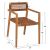 ΠΟΛΥΘΡΟΝΑ CHARLOTTE HM9637.01 ΞΥΛΟ TEAK ΦΥΣΙΚΟ & ΚΑΦΕ ΣΧΟΙΝΙ 59x54x83Y εκ. |  Καρέκλες στο espiti