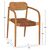 ΠΟΛΥΘΡΟΝΑ OSLO HM9636.01 ΞΥΛΟ TEAK ΦΥΣΙΚΟ & ΚΑΦΕ ΣΧΟΙΝΙ 55x54x80Y εκ. |  Καρέκλες στο espiti