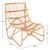 ΠΟΛΥΘΡΟΝΑ GRINN HM9815.01 ΡΑΒΔΟΙ RATTAN ΣΕ ΦΥΣΙΚΟ 56,5x73,5x79,5Υ εκ. |  Πολυθρόνες κήπου στο espiti