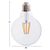 ΛΑΜΠΤΗΡΑΣ GLOBO LED FILAMENT 8W E27 3000K ΔΙΑΦΑΝΟΣ DIMMABLE HM4050.01 |  Βιτρίνες - Έπιπλα εισόδου στο espiti