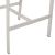ΣΚΑΜΠΟ ΑΛΟΥΜΙΝΙΟΥ ΛΕΥΚΟ ΜΕ ΜΠΡΑΤΣΑ RATTAN & TEXTLINE 56x58x105Yεκ. HM5892.22 |  Σκαμπώ κήπου στο espiti